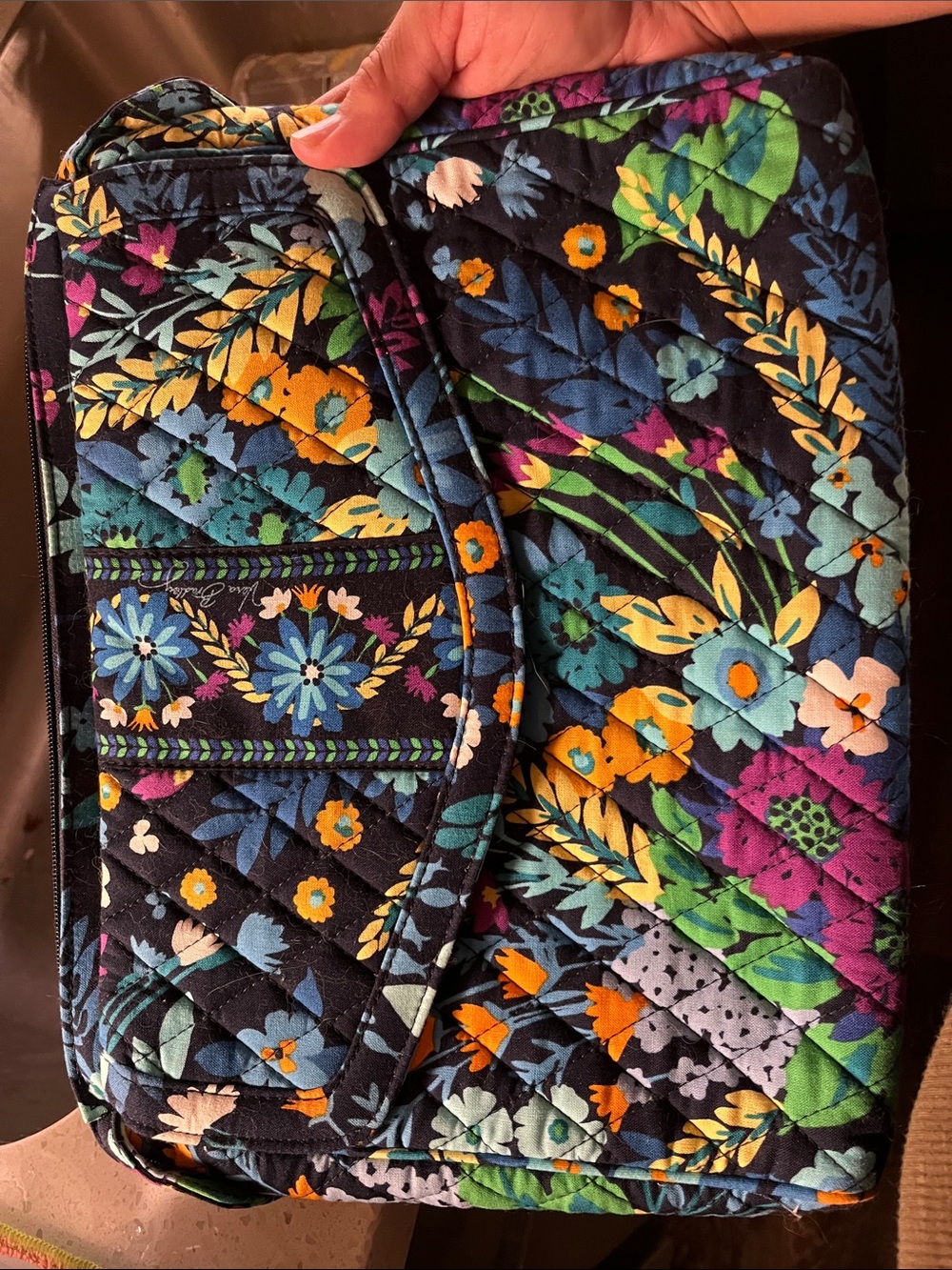 Vera Bradley happy blooms
 messenger bag